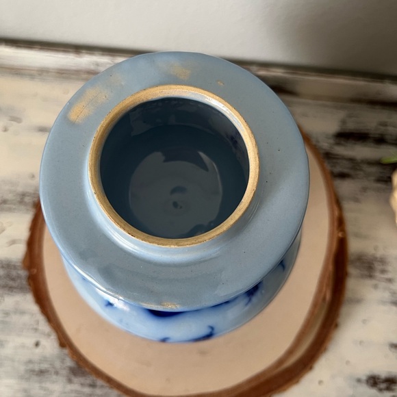 ✨SOLD✨ Vintage Cobalt Blue Ginger Jar Hand Painted Made in Portugal Blue Style - Picture 8 of 12